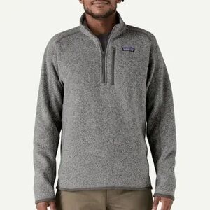 Patagonia Gray Better Sweater Zip-Up Jacket Size Medium Fleece